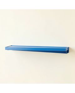 Cove Bend Wall-Mounted Shelf - Blue (synthetic illustration; no displayed measurements)