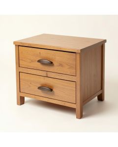 Cymone 2 Drawer End Table With Storage (synthetic illustration; no displayed measurements)