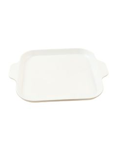 Juniper Branch Serving Tray - White (synthetic illustration; no displayed measurements)