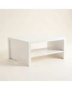 Cliff Bend Coffee Table - White (synthetic illustration; no displayed measurements)