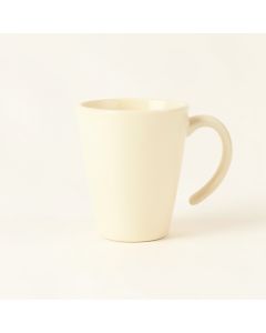 Sage Arc Ceramic Mug - Ivory (synthetic illustration; no displayed measurements)