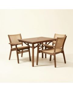 Agastya Outdoor 3 Piece Bistro Set (synthetic illustration; no displayed measurements)