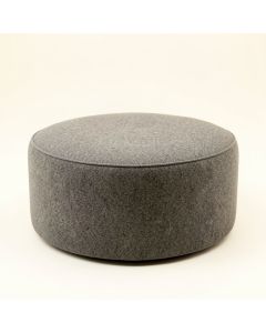 Juliano 16 '' Wide Round Pouf Ottoman (synthetic illustration; no displayed measurements)