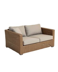 Falmouth 61 '' Wide Patio Sofa With Cushions (synthetic illustration; no displayed measurements)