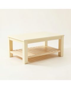 Elm Falls Coffee Table - Cream (synthetic illustration; no displayed measurements)