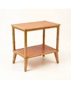 Fern Arc Side Table (synthetic illustration; no displayed measurements)