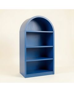 Harbor Bridge Freestanding Bookcase - Blue (synthetic illustration; no displayed measurements)