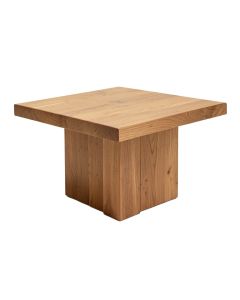 Pegues Solid Wood Block Coffee Table (synthetic illustration; no displayed measurements)
