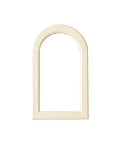 Cove Bluff Framed Wall Mirror - Cream