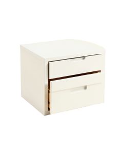 Wren Brook Small-Parts Storage Drawer Cabinet - White (synthetic illustration; no displayed measurements)