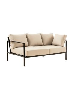 Neasden Patio Sofa With Cushions (synthetic illustration; no displayed measurements)