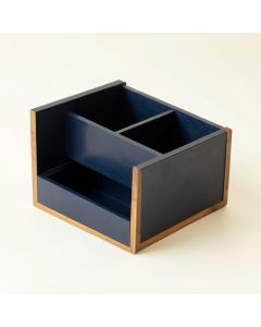 Elm Arc Empty Coffee-Station Organizer (synthetic illustration; no displayed measurements)