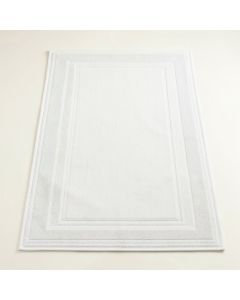 Slate Crest Rectangular Outdoor Rug - White (synthetic illustration; no displayed measurements)