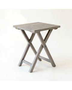 Lake Crest Compact Balcony Table - Gray (synthetic illustration; no displayed measurements)