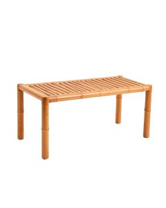 Meadow Bend Indoor Bench - Terracotta (synthetic illustration; no displayed measurements)