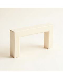 Cliff Bend Cabinet Handle Without Packaging - Cream (synthetic illustration; no displayed measurements)