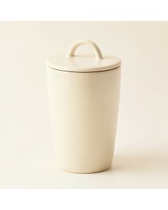 Hill Canyon Storage Canister With Lid - Ivory (synthetic illustration; no displayed measurements)