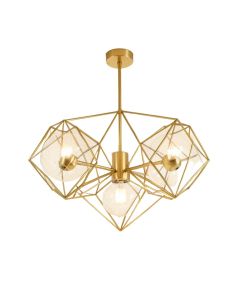 Edmundson 6 - Light Statement Geometric Chandelier