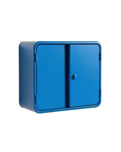 Laurel Crest Wall-Mounted Entry Cabinet - Blue (synthetic illustration; no displayed measurements)