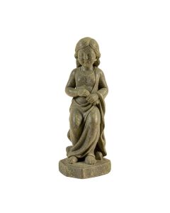 Reflection Reader Garden Girl Statue
