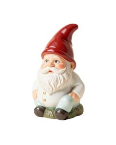 Dewan Ceramic Lady Gnome Garden Statue