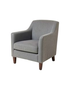 Alaxandria Upholstered Parsons Chair In Gray (synthetic illustration; no displayed measurements)