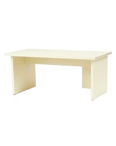 Linden Bend Desktop Monitor Riser - Ivory (synthetic illustration; no displayed measurements)