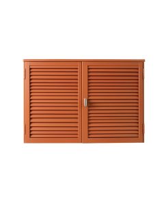 Briar Canyon Wall-Mounted Entry Cabinet - Terracotta (synthetic illustration; no displayed measurements)