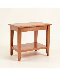 Linden Bend Side Table - Terracotta (synthetic illustration; no displayed measurements)