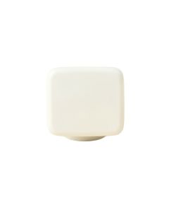 Ridge Bend Cabinet Knob Without Packaging - White