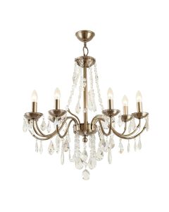 Whitten 4 - Light Unique / Statement Tiered Chandelier With Crystal Accents (synthetic illustration; no displayed measurements)