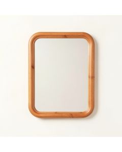 Oak Bluff Framed Wall Mirror - Terracotta (synthetic illustration; no displayed measurements)