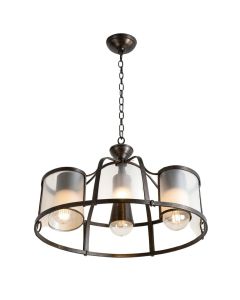 Carmen 3-Light Unique / Statement Drum Chandelier
