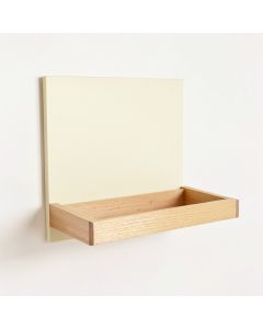 Moss Canyon Empty Wall-Mounted Tool Organizer Panel - Cream (synthetic illustration; no displayed measurements)