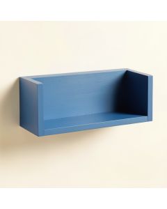 Hazel Bluff Wall-Mounted Shelf - Blue (synthetic illustration; no displayed measurements)
