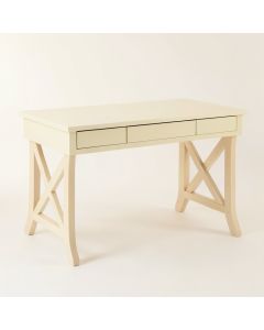 Hazel Edge Writing Desk - Cream (synthetic illustration; no displayed measurements)