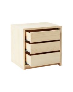Ash Bridge Small-Parts Storage Drawer Cabinet - Ivory (synthetic illustration; no displayed measurements)