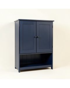 Harbor Brook Wall-Mounted Laundry Cabinet - Navy (synthetic illustration; no displayed measurements)