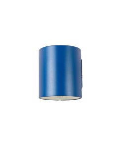 Moss Bend Wall Sconce Mounted On A Plain Wall - Blue (synthetic illustration; no displayed measurements)