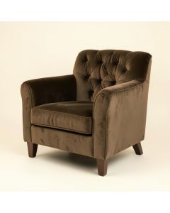 Marionville 29 '' Wide Tufted Velvet Armchair (synthetic illustration; no displayed measurements)