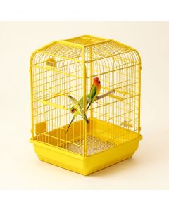 Tanya Pet Dome Top Cockatiel Bird Cage With Removable Tray (synthetic illustration; no displayed measurements)