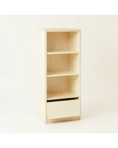 Holly Crossing Narrow Cubby Tower - Cream (synthetic illustration; no displayed measurements)