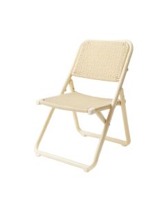 Vale Bluff Folding Outdoor Chair - Cream