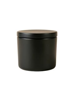 Lake Canyon Storage Canister With Lid - Black (synthetic illustration; no displayed measurements)