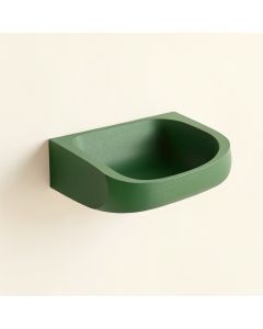 Olive Field Wall-Mounted Cat Perch - Green (synthetic illustration; no displayed measurements)