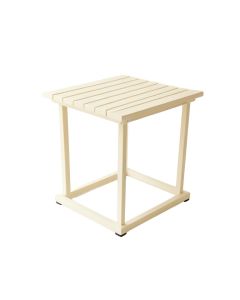 Holly Brook Compact Balcony Table - Ivory (synthetic illustration; no displayed measurements)