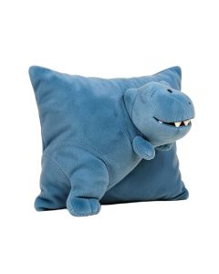 Blue Dinosaur Jumboz Plush Floor Pillow (synthetic illustration; no displayed measurements)