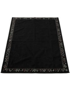 Meadow Branch Rectangular Area Rug - Black (synthetic illustration; no displayed measurements)