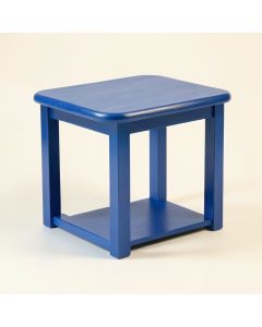 Clay Crossing Compact Balcony Table - Blue (synthetic illustration; no displayed measurements)