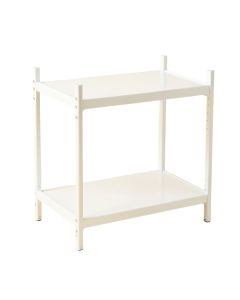 Harbor Branch Empty Countertop Canister Rack - White